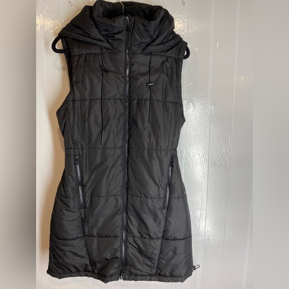 Marc New York Andrew Marc long hooded vest